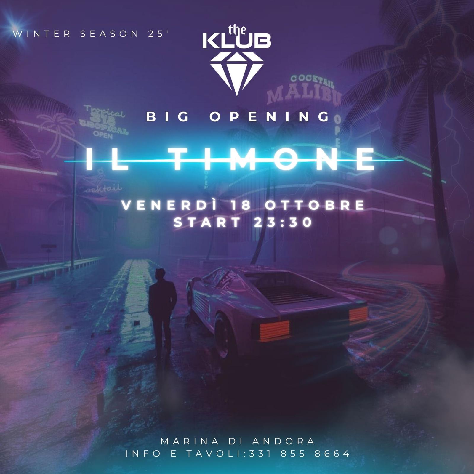 Big opening - Timone